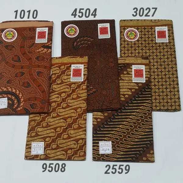 KAIN PANJANG JARIK BATU/KAIN COKLAT PANJANG/KAIN JARIK BATU COKLAT BATIK