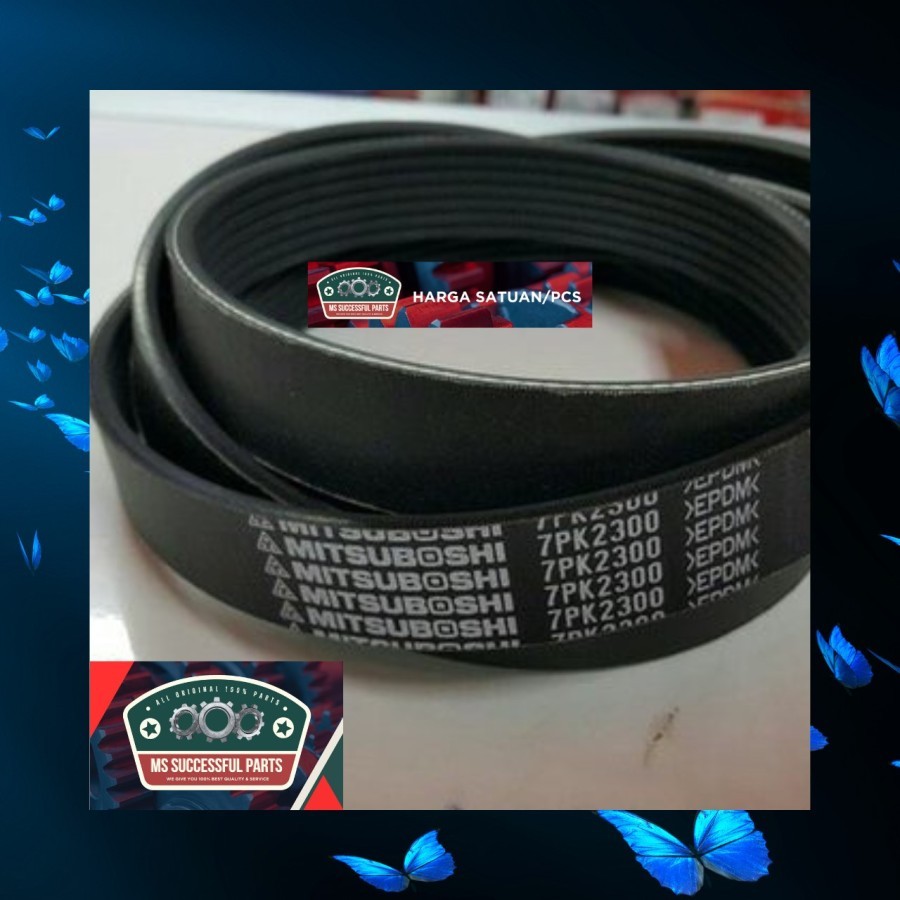 TALI KIPAS INNOVA BENSIN 7PK2300 MITSUBOSHI ORIGINAL