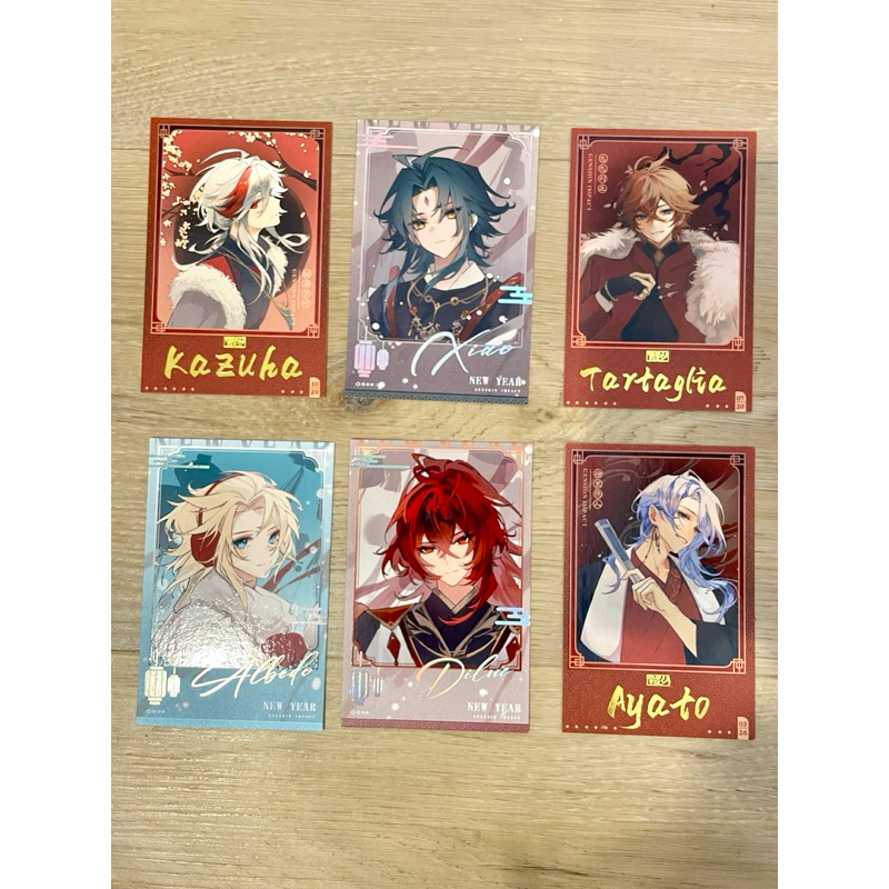 

InJO GENSHIN IMPACT ALL CHARACTER POLAROID ARTPRINT genshin impact genshin genshin impact postcard