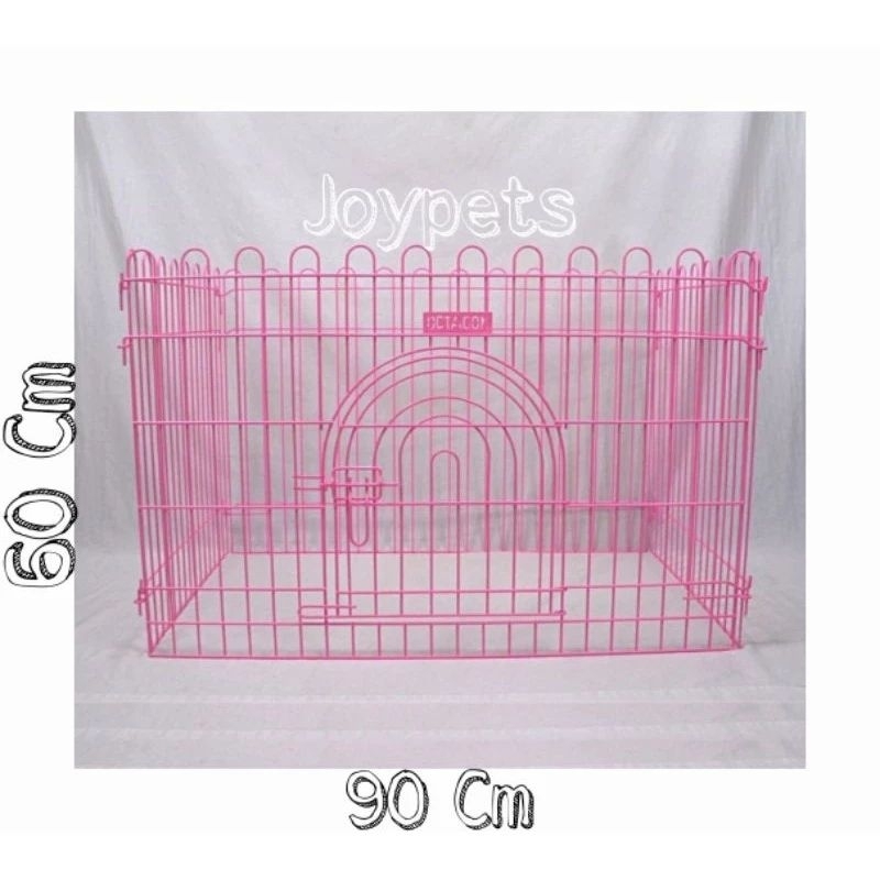 Kandang Pagar Anjing Kucing Kelinci|Kandang Pagar Besi Tebal Seri A-111 Octagon