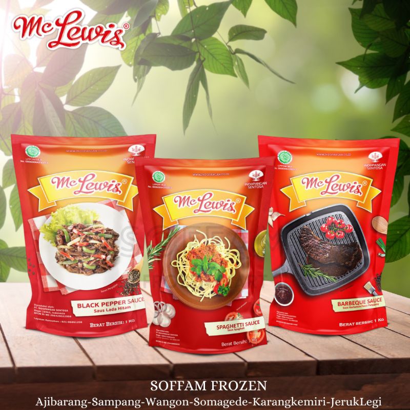 

SF | Mc Lewis Saus Spaghetti | Mc Lewis Barbeque | Mc Lewis Blackpaper