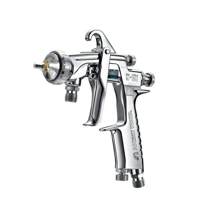 Original Japan ANEST IWATA W-101 Spray Gun Pressure Type HVLP W101 Paint Spray Gun Car Furniture Pai