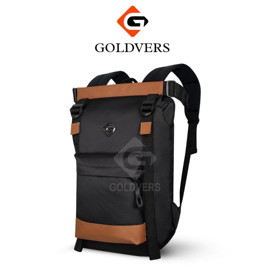 Goldvers - AURELIO Tas Ransel Pria Backpack Laptop Outdoor Premium Brand