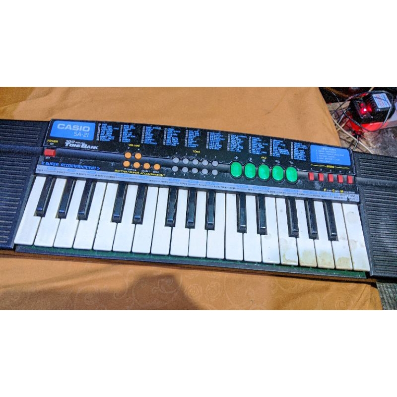 CASIO SA 21 PIANO DRUMBAND/OBROG