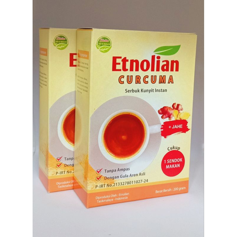 

Kunyit Instan Etnolian Curcuma Rasa Jahe Merah