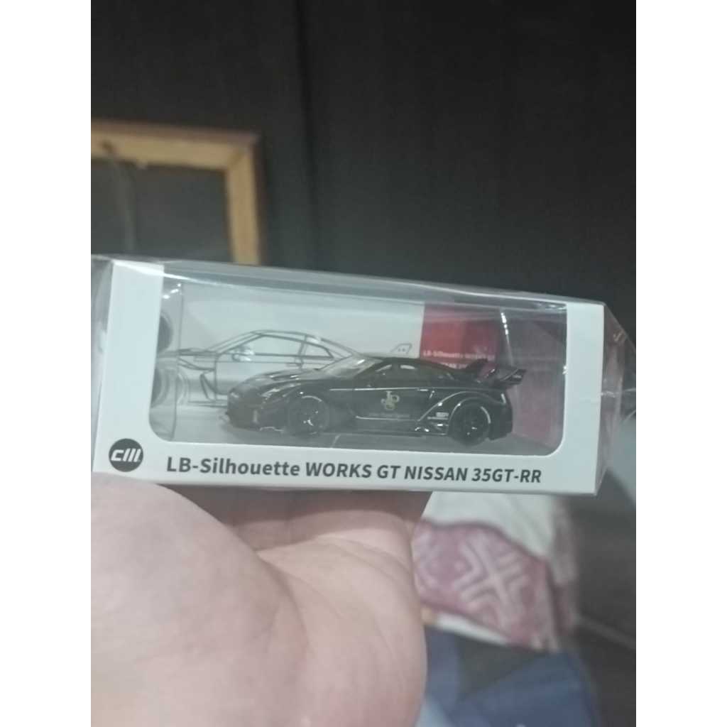 CM MODEL Liberty Walk 1/64 Nissan GTR R35 LBWK JPS Diecast Original