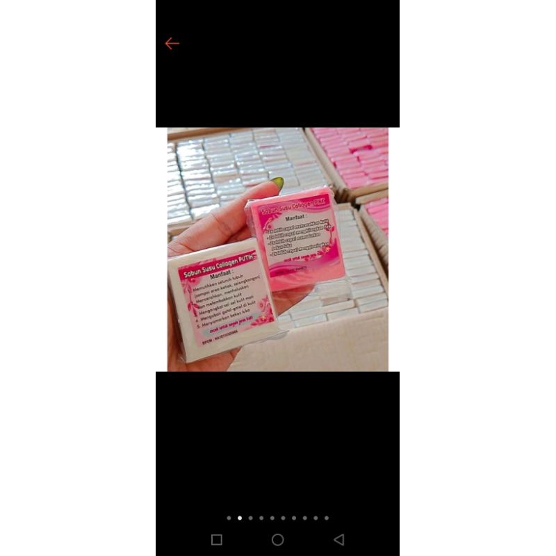 Sabun Susu Kolagen Pemutih Super Ampuh