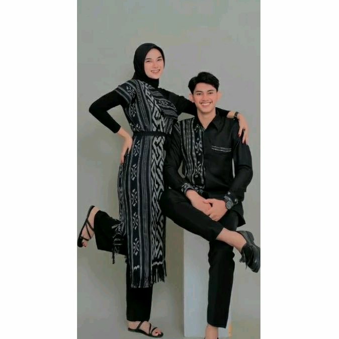 (READY STOCK) AURORA TENUN COUPLE _ BAJU COUPLE TENUN _ COUPLE PREWEDDING _ COUPLE KONDANGAN _ COUPL