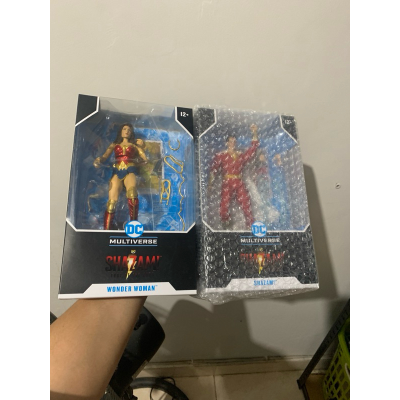 mcfarlane dc multiverse - shazam & wonder woman