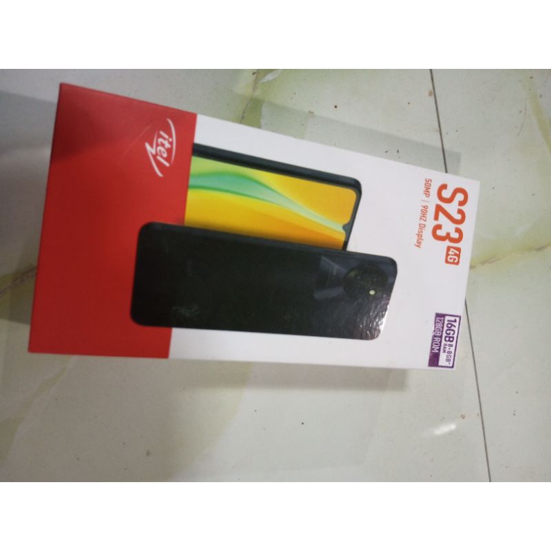 ITEL S23 4G 8/128 GB No Sobek No Paylater