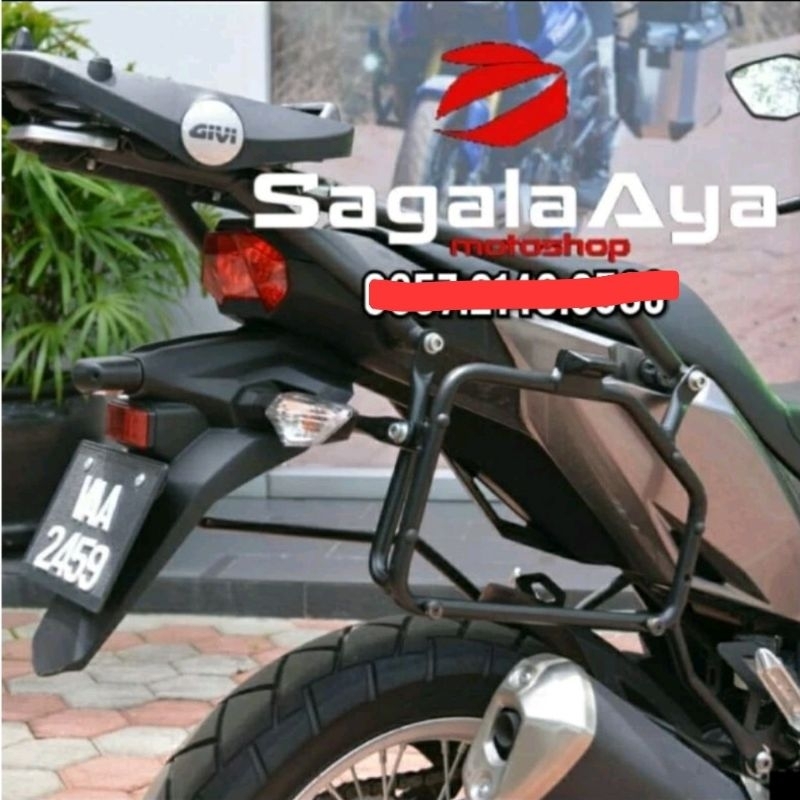 Bracket sidebox SBL2000 givi kawasaki versys 250 braket side box SBL 2000 original givi versys e22 e