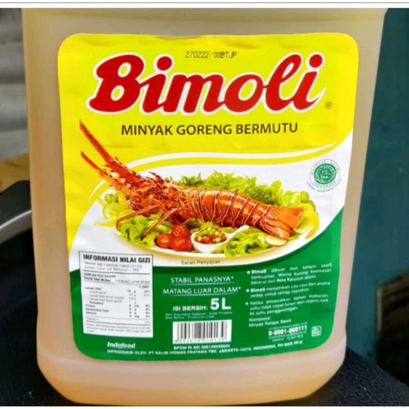

promo minyak bimoli drijen 5L