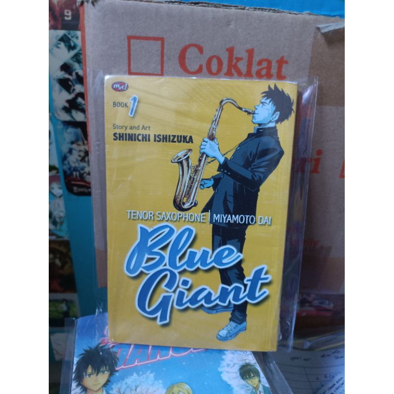 Komik blue Giant 1 segel / komik blue Giant vol 1 segel