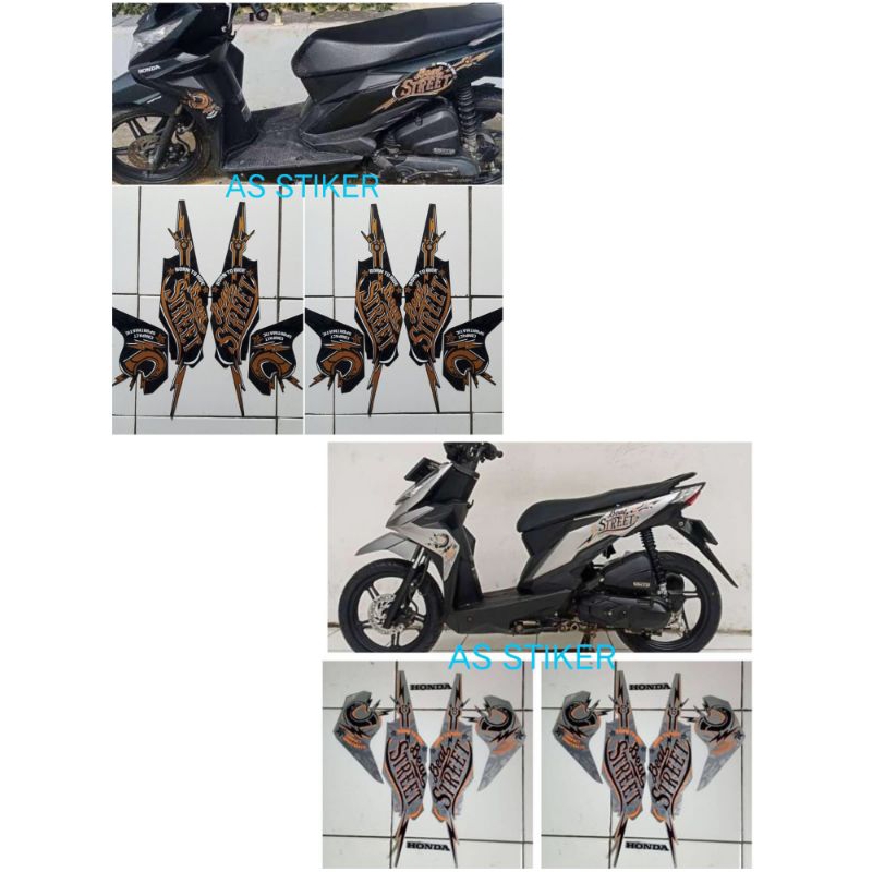 striping stiker stiker polet Lis beat street 2019