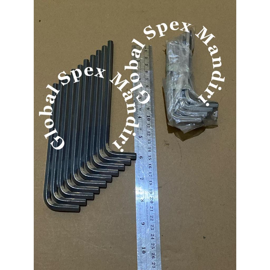 KS TOOLS KUNCI L 7 MM, HEXAGON KEY WRENCH LONG, PANJANG 151.2047 MADE IN GERMANY