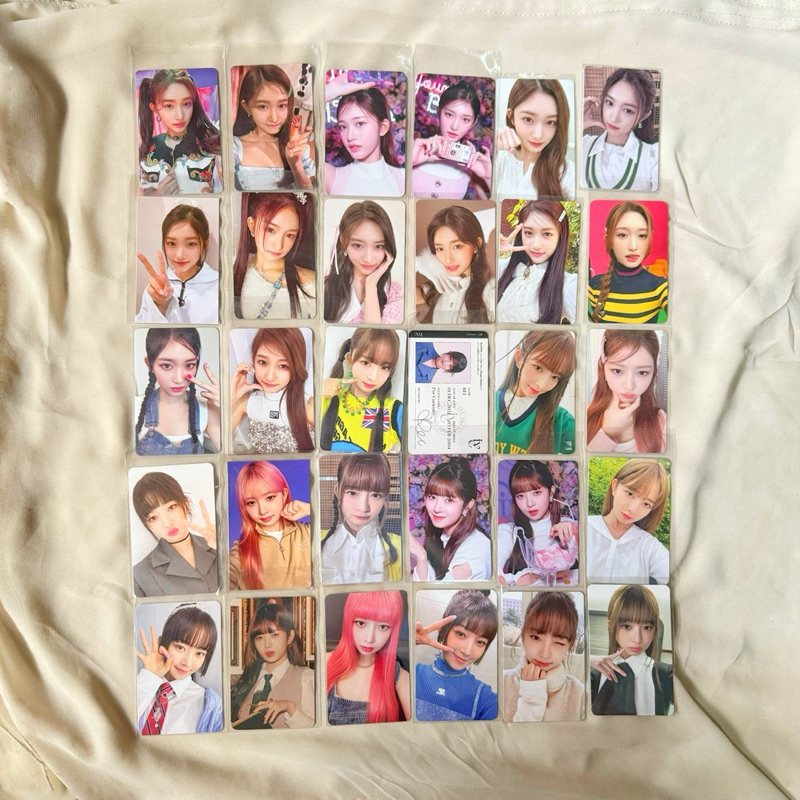 PHOTOCARD PC IVE REI LEESEO