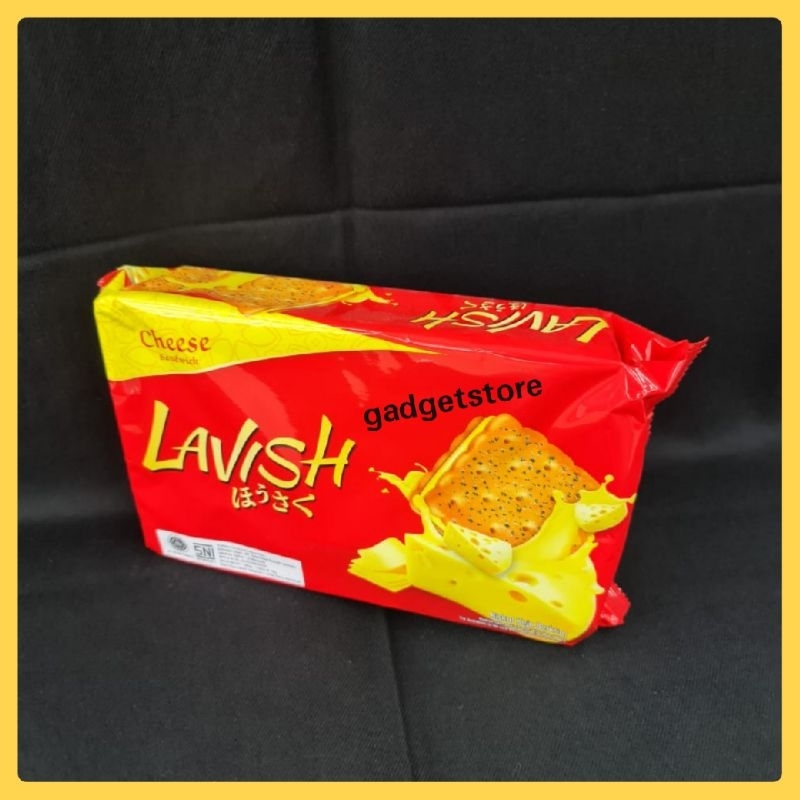 

Krekers Sandwich Rasa Keju 180g isi 10pack