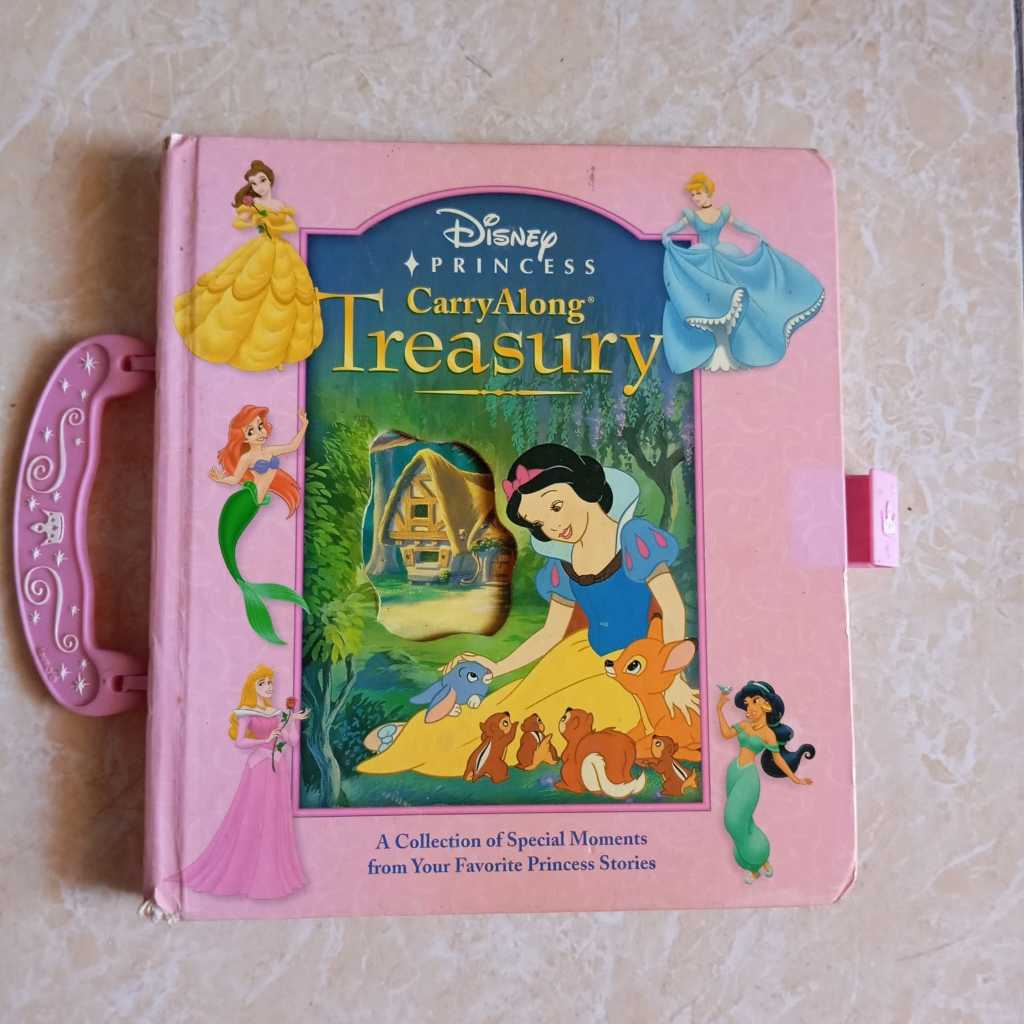 Buku cerita anak princess carebears disney impor