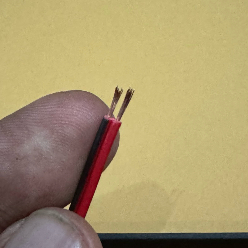 Kabel listrik serabut isi 2 per meter