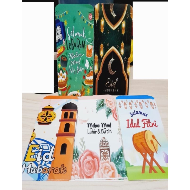 

*READY* Amplop Lebaran Idul Fitri Amplop Panjang 10pcs