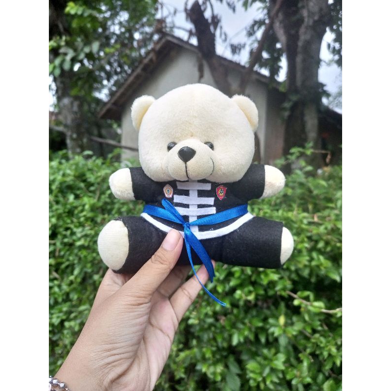 HOT PRODUCT MYDERRA BEAR MINI BONEKA PENCAK SILAT IKSPI KERA SAKTI UKURAN 13 DAN 15 CM