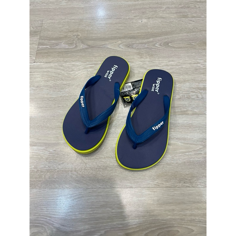 Sandal Fipper Wide Original for Man/Woman - Navy / Yellow / blue