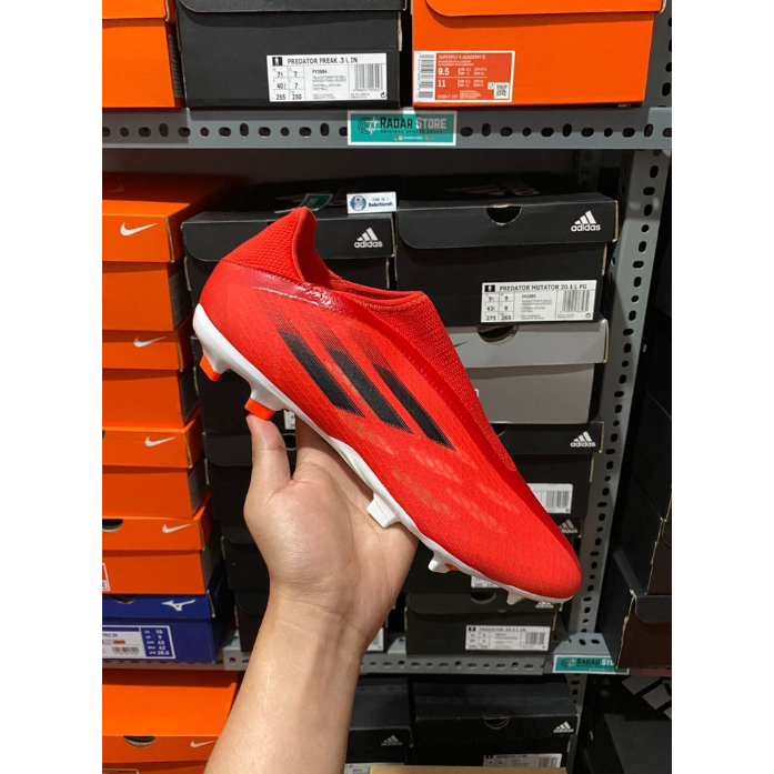 Sepatu Bola Adidas X SpeedFlow.3 LL FG Red Black FY3271 Original BNIB