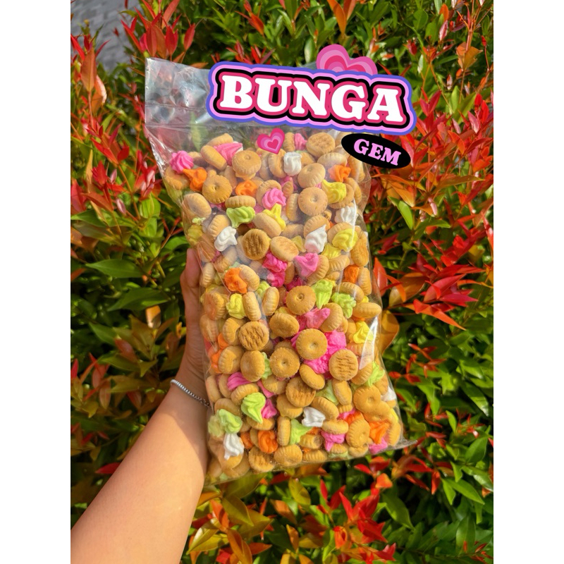 

BISKUIT GEM / BUNGA GEM KILOAN LOSS isi 500gr