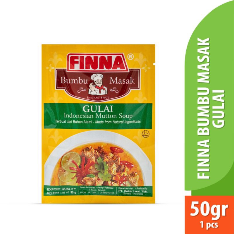 

Mahbubah - Finna Bumbu Masak Instant Spice Gulai