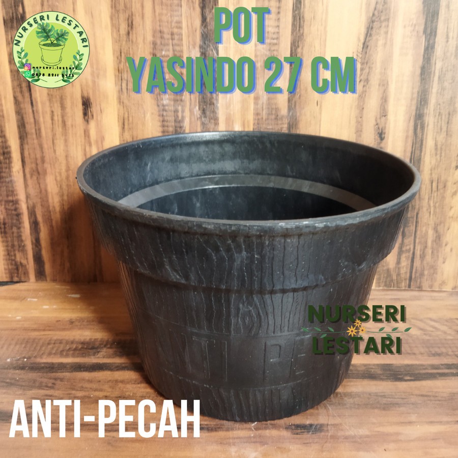 Pot Karet Anti Pecah Yasindo Kuda Mas 27 cm