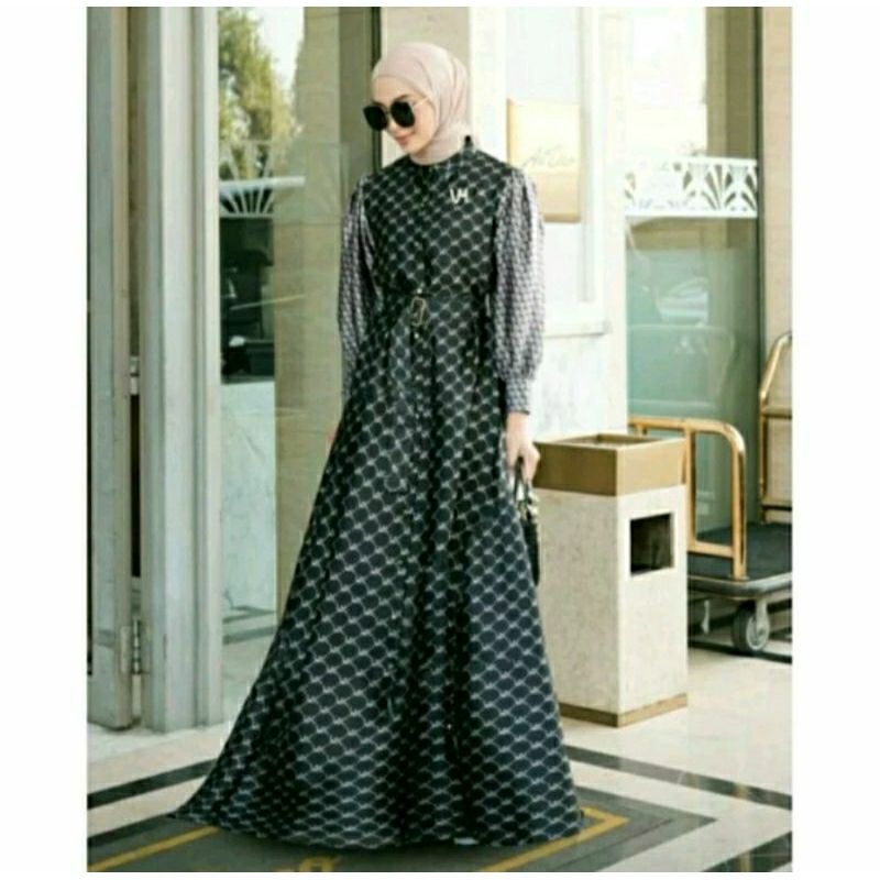 GORGEOUS DRESS VANILLA HIJAB