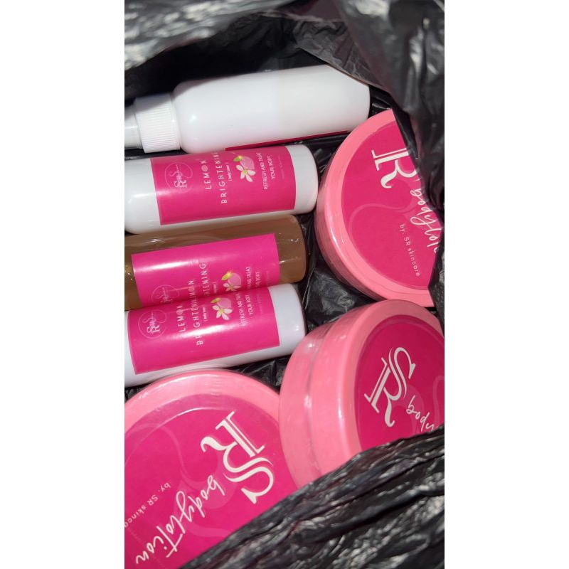 HB SR + TONER BADAN, 1 PAKET PEMUTIH BADAN YG AMPUH MEMUTIHKAN DALAM 1 POT PEMAKAIAN