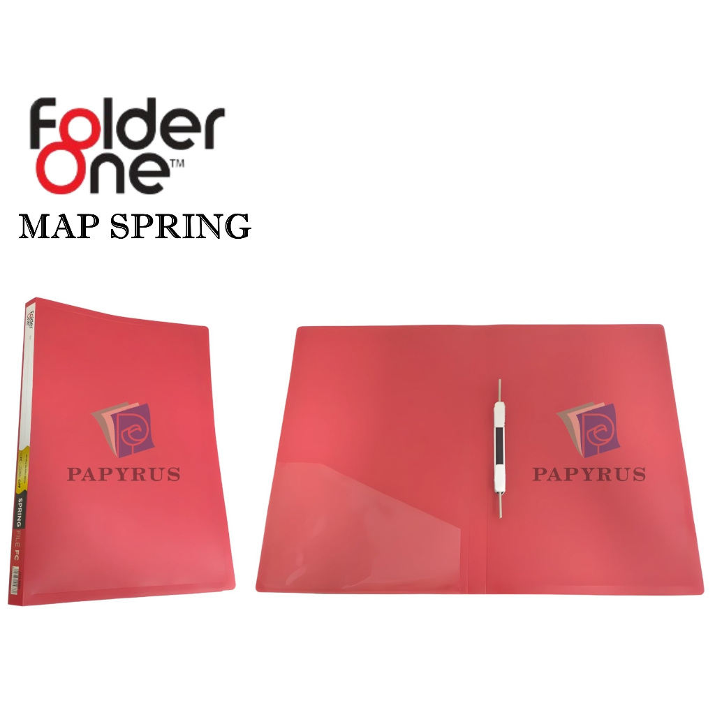 

MAP SPRING / MAP SNELHECTER / SPRING FILE FOLDER ONE MERAH