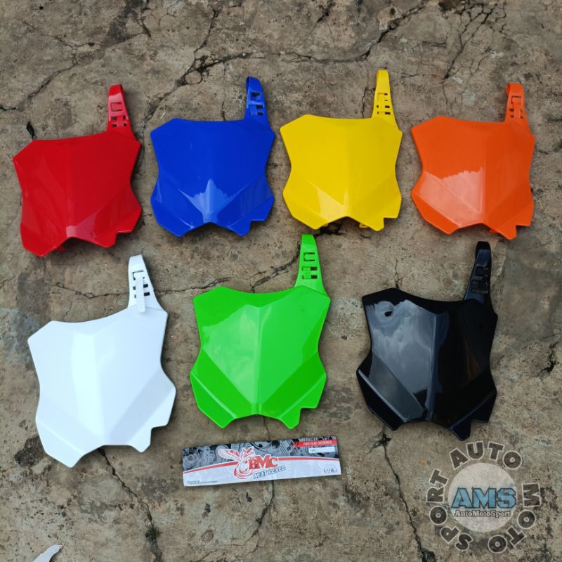 Papan Nomor KX 250 KX 450 Plat Nomor KX 250 450 Cover Nomor KX 250 450 Supermoto KLX BF Dtracker New