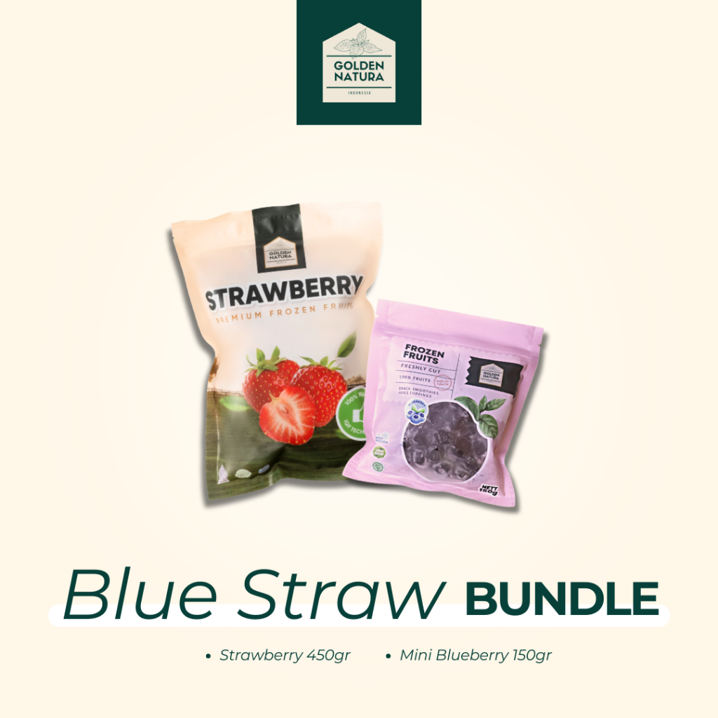

Golden Natura Indonesia - Frozen Blueberry & Strawberry Bundle