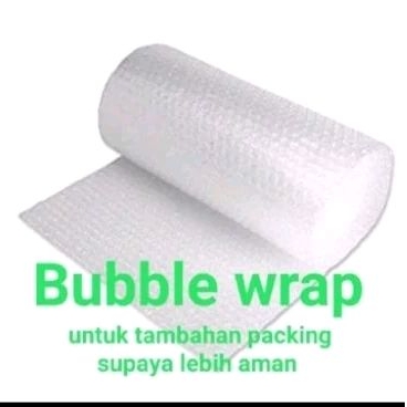 

bubblewrap tambahan untuk barang mudah pecah