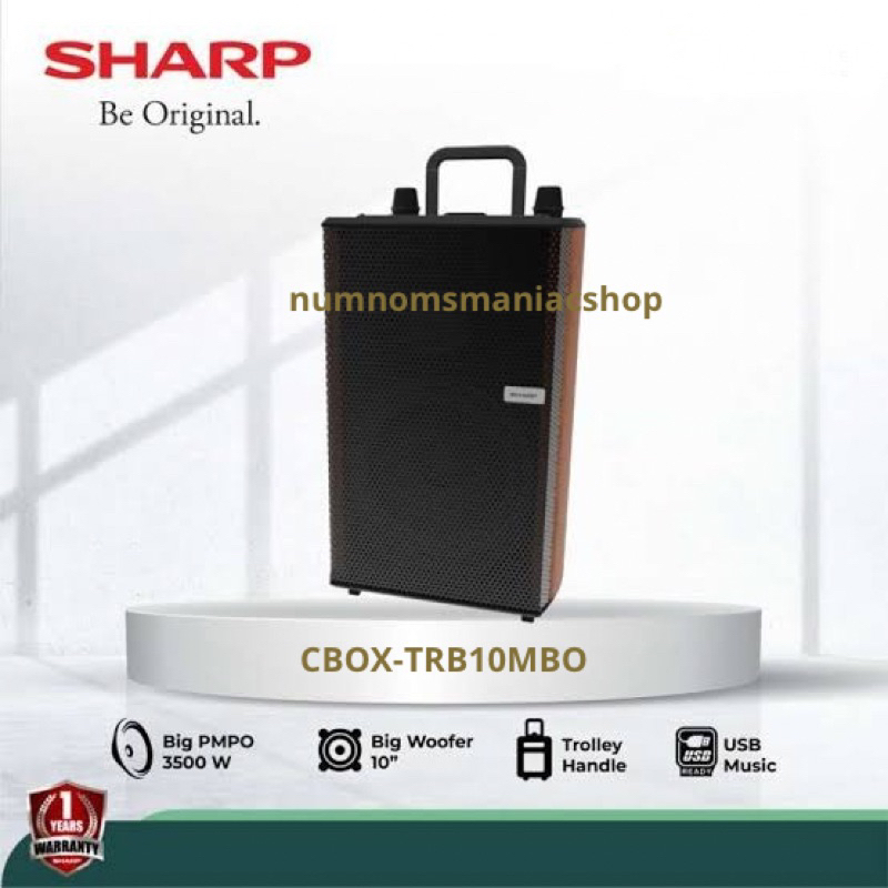SPEAKER SHARP CBOX-TRB10MBO
