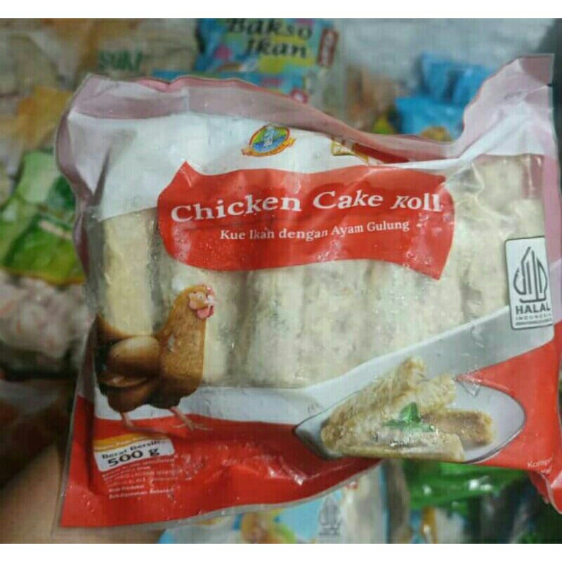 

ILM Chicken Cake Roll Termurah / ILM Kue Ikan Ayam Gulung
