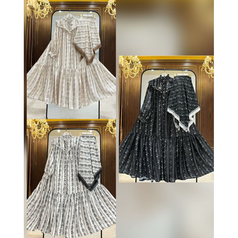 dress mono flower Shella saukia