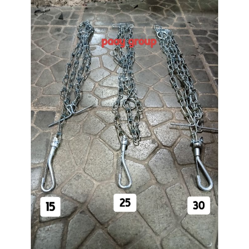 rantai anjing rantai pengikat tali anjing