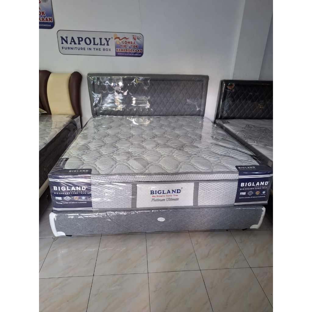 Manado Springbed Bigland Platinum Ultimate 33cm free bantal