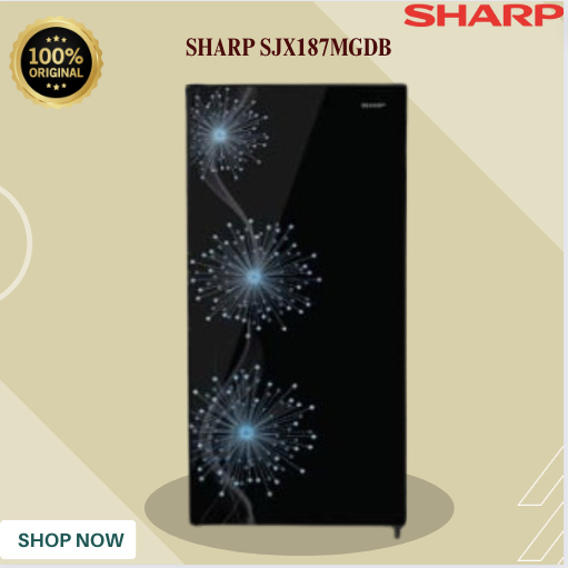 KULKAS 1 PINTU SHARP SJX187MGDB/KULKAS 1 PINTU 160 LITER/SJX187MGDB/SJX-187-MGDB/SJX-187 MGDB/SJX 18