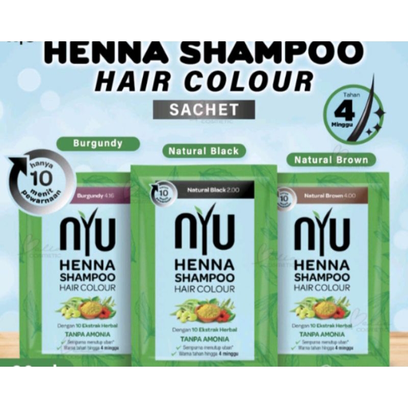 Nyu Henna Shampo 20g