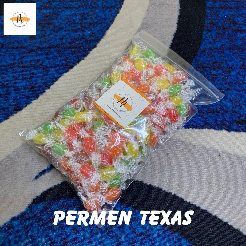 

Permen Texas 250gr / 500gr / kiloan