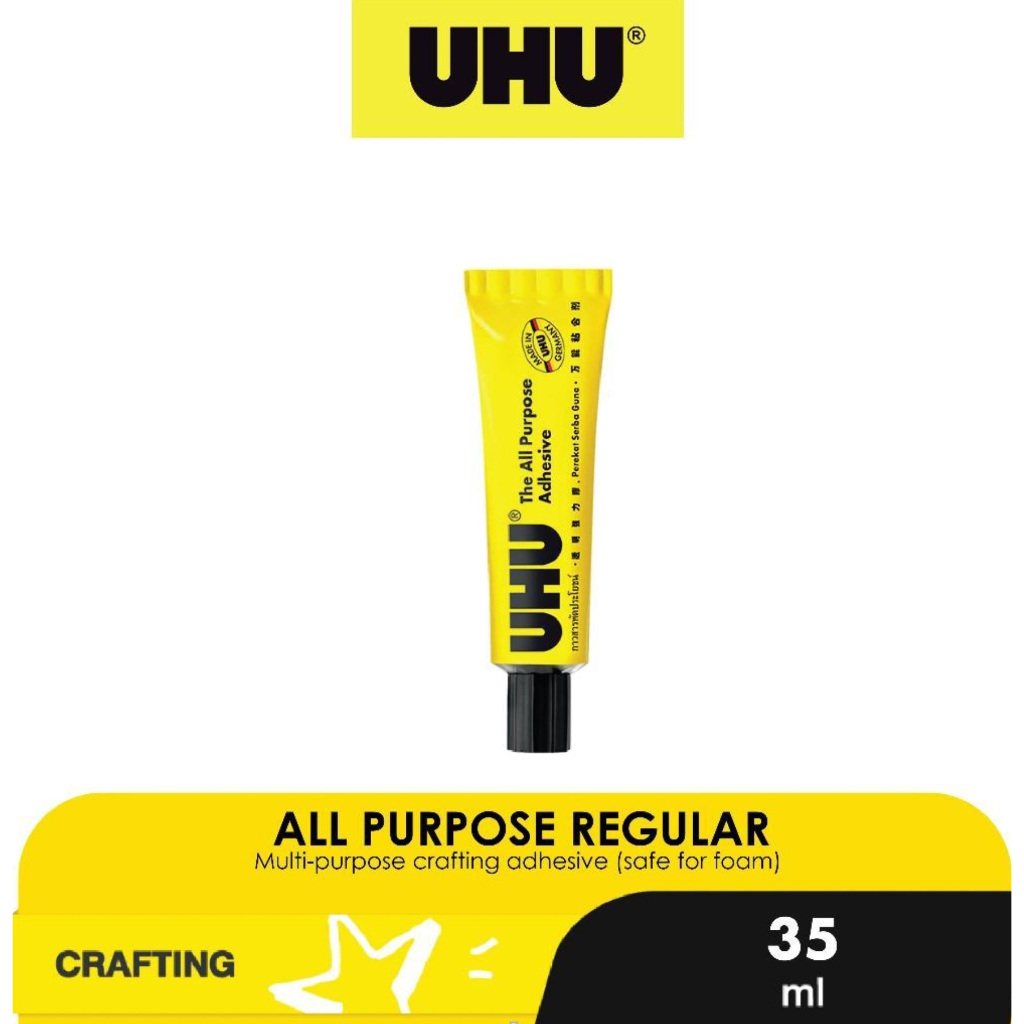 

LEM SERBAGUNA / ALL PURPOSE GLUE / SUPER GLUE / LEM TUBE UHU 35 ML