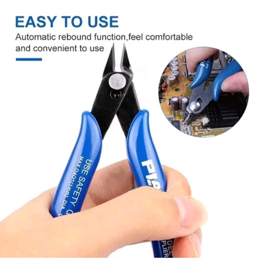 Tang Potong Plato / Tang Potong Kawat Kabel wire cutter nipper mini - TANG POTONG