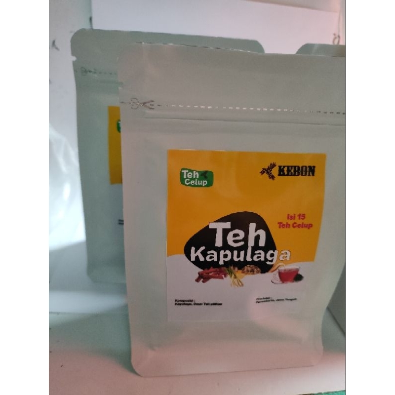 

Teh Kapulaga Celup, Siap seduh
