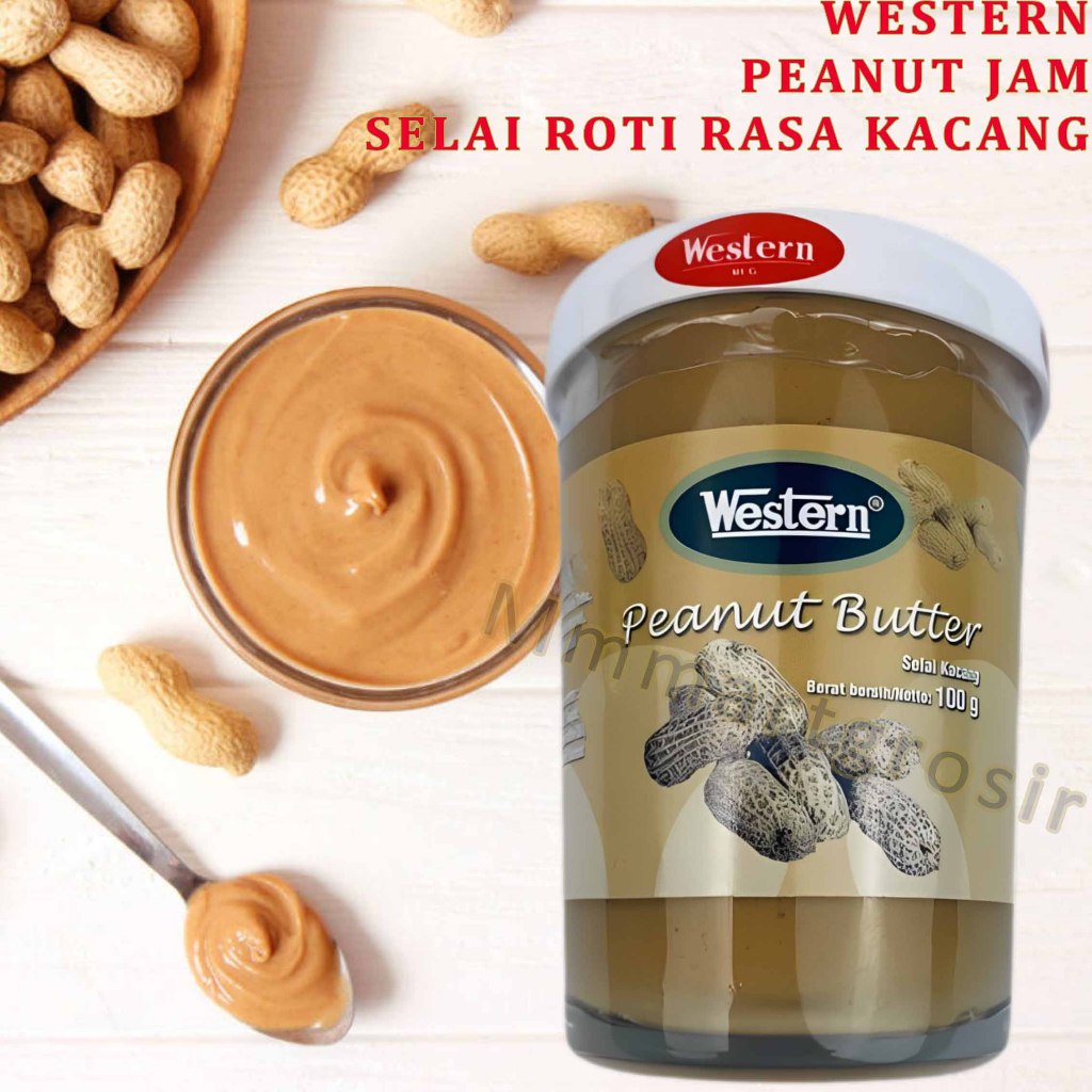 

Western / Selai Roti Rasa Kacang / Peanut Butter / 100gr