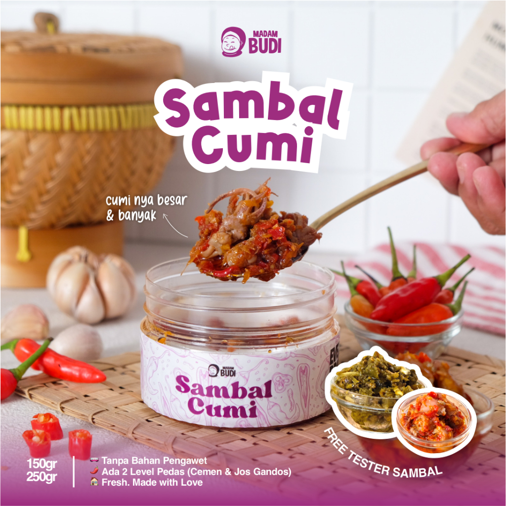 

Sambal Cumi Asin Pedas by Madam Budi