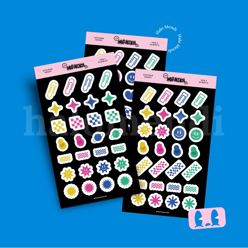 

ELMDCO - Sticker Sheet l Vinyl Doff